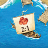 Barque du port 2:1 argile